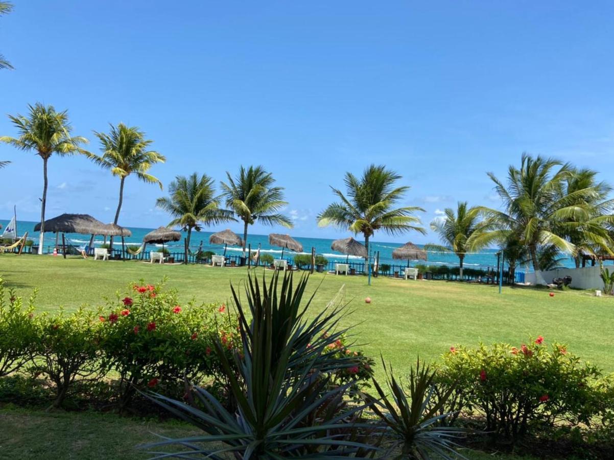 O paraíso em um flat à beira-mar de Carneiros Tamandaré Esterno foto